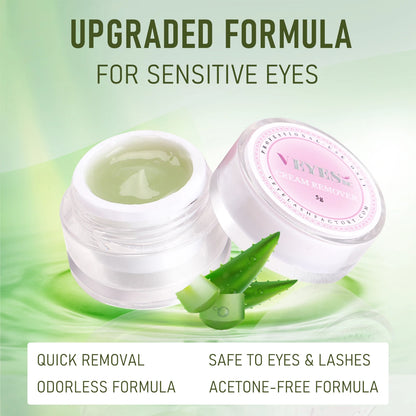 Eyelash Cream Remover Soft Gentle