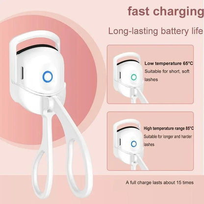 1PC Portable Electric Eyelash Curler