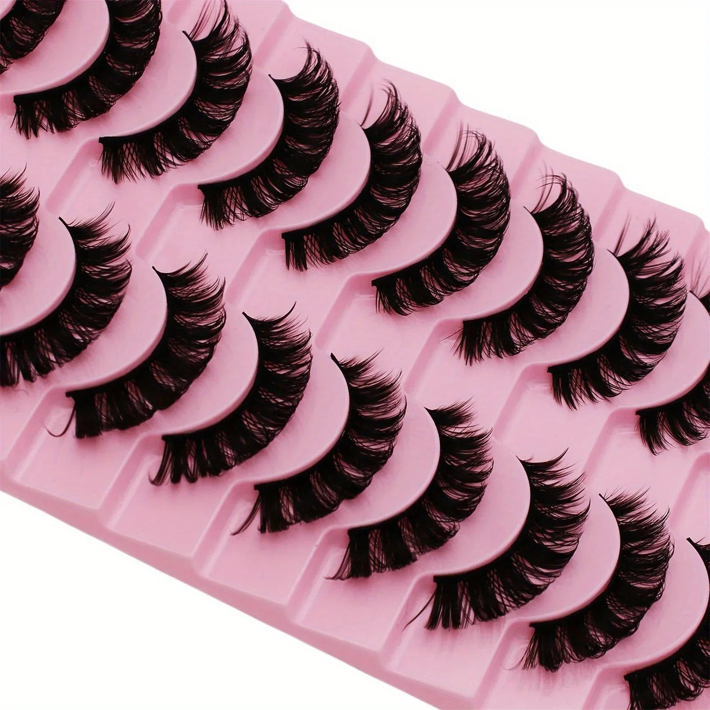 3Boxes(30Pairs) DD Curl Russian Strip Lashes