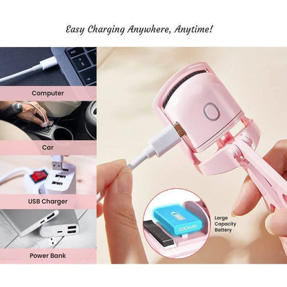 1PC Portable Electric Eyelash Curler