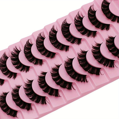 3Boxes(30Pairs) DD Curl Russian Strip Lashes