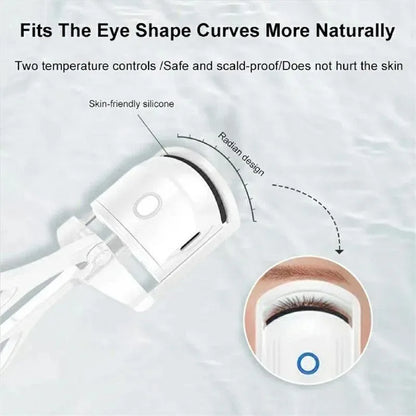 1PC Portable Electric Eyelash Curler